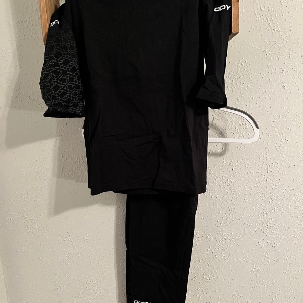 Body20 set - Black Athletic Set with Logo